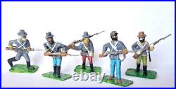 1/32 approx scale Handpainted Confederate Civil War Infantry