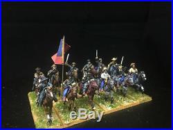 1/56 28mm American Civil War DPS Painted ACW Confederate Cavalry GH1488