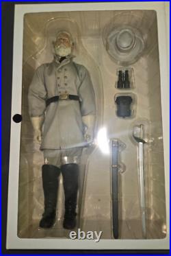 1/6 Scale Civil War Confederate Officer NIB Sideshow