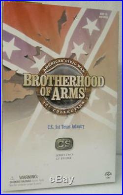 1/6 Sideshow Brotherhood in Arms Civil War Confederate 1st TEXAS Infantry MIB