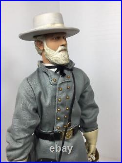 1/6 Sideshow C. S. A. Confederate General Robert E Lee U. S. CIVIL War + Oak Stand