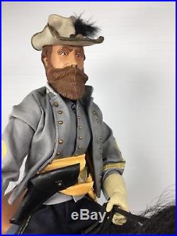 1/6 Sideshow Us CIVIL War Confederate Gen. J. E. B. Stuart & Horse Dragon DID Bbi
