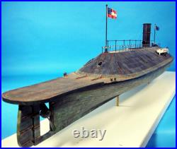 1/96 CIM 96-011 C. S. S. Virginia Civil War Confederate Iron Clad 35 Long 1/96 CIM 96-011 C. S. S. Virginia Civil War Confederate Iron Clad 35 Long