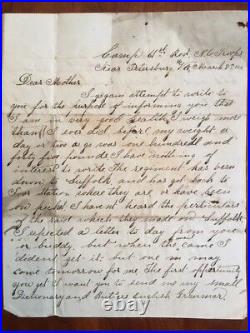 10 Confederate Civil War Letters, N. Carolina 61st Rgt. CSA, Siege Petersburg VA