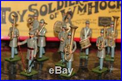10pc Set William Hocker #347 Confederate Infantry Band Toy Soldier Civil War