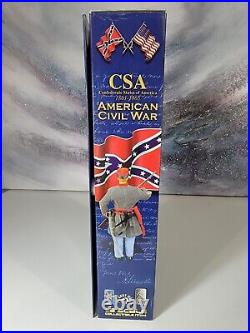 12 Rare CIVIL War Confederate Model Action Figure Statue Csa CIVIL War Ignite