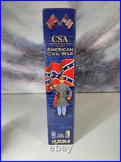 12 Rare CIVIL War Confederate Model Action Figure Statue Csa CIVIL War Ignite