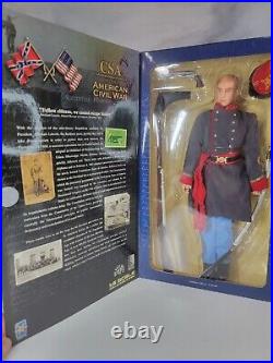 12 Rare CIVIL War Confederate Model Action Figure Statue Csa CIVIL War Ignite