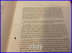 1282 CIVIL War Confederate Navy Raider Css Tallahassee Courtmaterial Order 1865