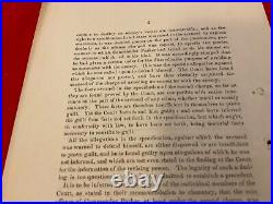 1282 CIVIL War Confederate Navy Raider Css Tallahassee Courtmaterial Order 1865