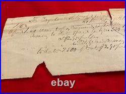 1526 Csa CIVIL War Confederate Petersburg Va City Ammunition Receipt 1864