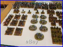 15mm civil war huge union army and confederate. + 500 painted and based figures