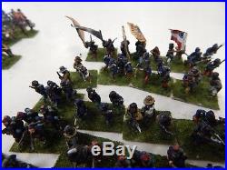 15mm metal painted American civil war Union and Confederate