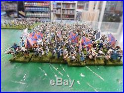 15mm painted AMERICAN CIVIL WAR Confederate Infantry, Cavalry, Artillery