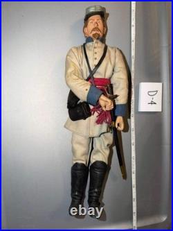 16 Scale American Civil War Confederate Officer Dressed Figure Sideshow
