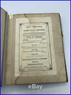 1850s Henderson North Carolina Scrapbook Civil War Maryville TN Confederate