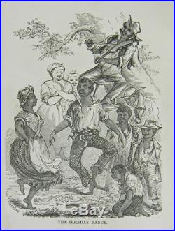 1852 SLAVE MASTERS Confederate NEGRO SLAVERY Black Americana ABOLITION Civil War