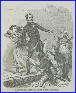 1852 SLAVE MASTERS Confederate NEGRO SLAVERY Black Americana ABOLITION Civil War