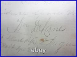1860-70 Blackland Miss. Confederate Civil War Autograph/Poem Book-Soldiers Named