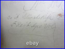 1860-70 Blackland Miss. Confederate Civil War Autograph/Poem Book-Soldiers Named