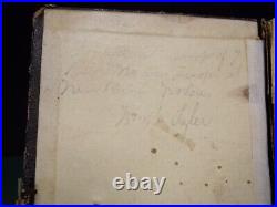 1860 Civil War Bible signed by Union & Confederate Soldiers