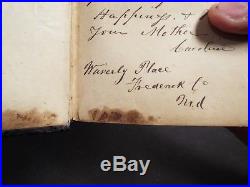 1860 Confederate Civil War Bible First Maryland Calvary Surgeon
