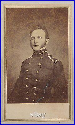 1860s CIVIL WAR CDV PHOTOGRAPH OF CONFEDERATE ARMY GENERAL STONEWALL JACKSON