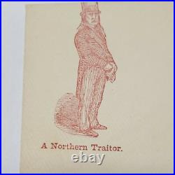 1860s CIVIL WAR UNCLE SAM NORTHERN TRAITOR CONFEDERATE CSA PATRIOTIC COVER VF 1860s CIVIL WAR UNCLE SAM NORTHERN TRAITOR CONFEDERATE CSA PATRIOTIC COVER VF