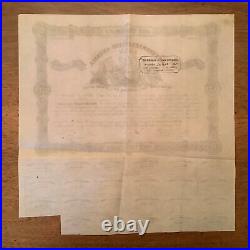 -1861 $100 Confederate States of America -Civil War Bond Gen. John H. Winder