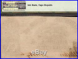 1861 $20 Bill Confederate States Currency CIVIL War Note Paper Money T-18 Pmg 55