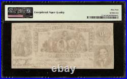 1861 $20 Confederate States Contemporary Counterfeit CIVIL War Note Ct-20 Pmg 64