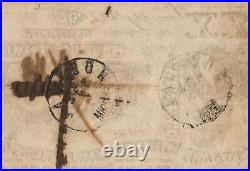 1861 $20 Confederate States Counterfeit CIVIL War Note Money Ct-20 Pcgs 55