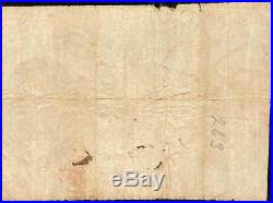 1861 $5 Dollar Bill Confederate States Currency CIVIL War Note Paper Money T-34