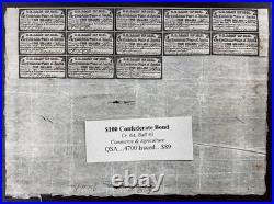 1861 $500 Confederate States of America Civil War Bond Cr. 6A Ball #3