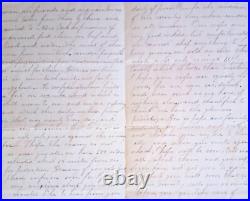 1861 Ballard's Bridge, N. C, Civil War content Confederate letter 1861 Ballard's Bridge, N. C, Civil War content Confederate letter
