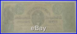 1861 CT-33 $5 Confederate Minerva Civil War Counterfeit Bank Note PC-233
