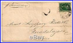 1861 Civil War U. S. #35 CONFEDERATE USE OF US POSTAGE Per STEAMSHIP TENNESSEE