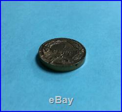 1861 Confederate One Cent Bashlow Restrike CSA Civil War Coin