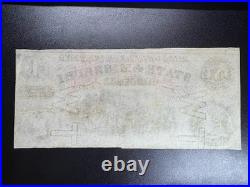 1861 Missouri Defence Bond $1 Civil War Confederate State Note Currency S1438