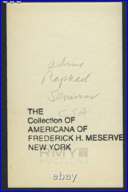 1861 Raphael Semmes-Confederate Civil War General-Extremely Rare Portrait Photo