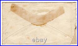 1861 Savannah GA Confederate Civil War PAID 5 Howell Cobb Athens GA