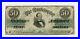 1861 T-16 $50 The Confederate States of America Note CIVIL WAR Era