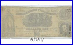 1861 T-30 Confederate States of America $10 Dollar note Civil War Currency
