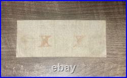 1861 Ten-Dollar $10 Confederate banknote Richmond Rare Civil War-Hope Anchor