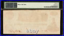 1862 $100 Confederate States Currency CIVIL War Note Money No Stamps T-39 Pmg 55