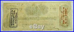 1862 $100 Richmond Confederate States Civil War Currency Note Cotton Pickers