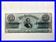 1862 $50 Confederate Civil War Currency T 50 -Jefferson Davis Cut Cancelled