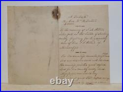 1862 CIVIL WAR CONFEDERATE GENERAL William B. Trotter Letter GOV SON'S DEATH