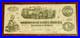 1862 Confederate $100 Richmond Note Train Vignette Civil War Currency