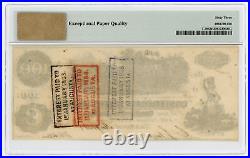 1862 T-39 $100 Confederate States of America Note CIVIL WAR Era PMG CU 63 EPQ